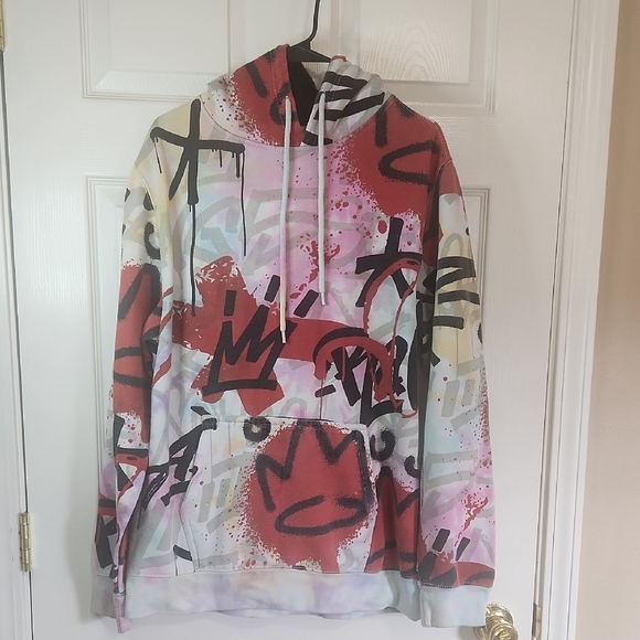 Colorful Graphic Hoodie - Picture 1 of 7